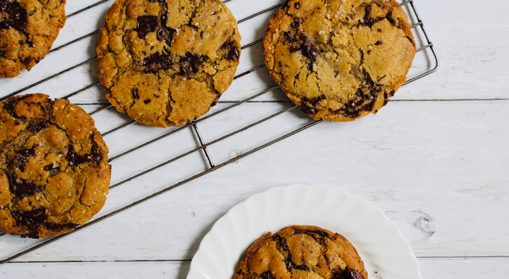 Vegan Praline Truffle Cookies