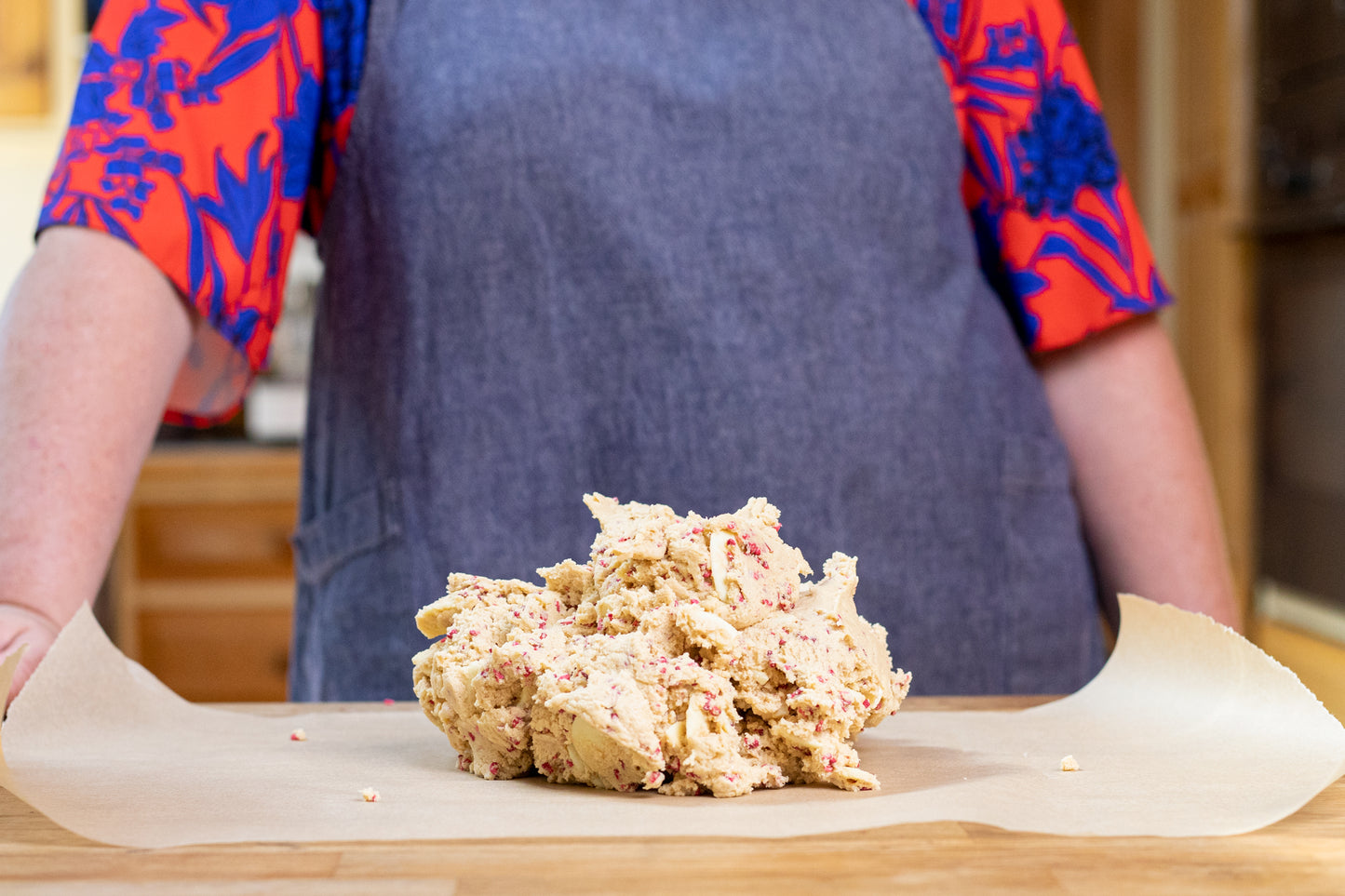 White Chocolate and Raspberry Cookies