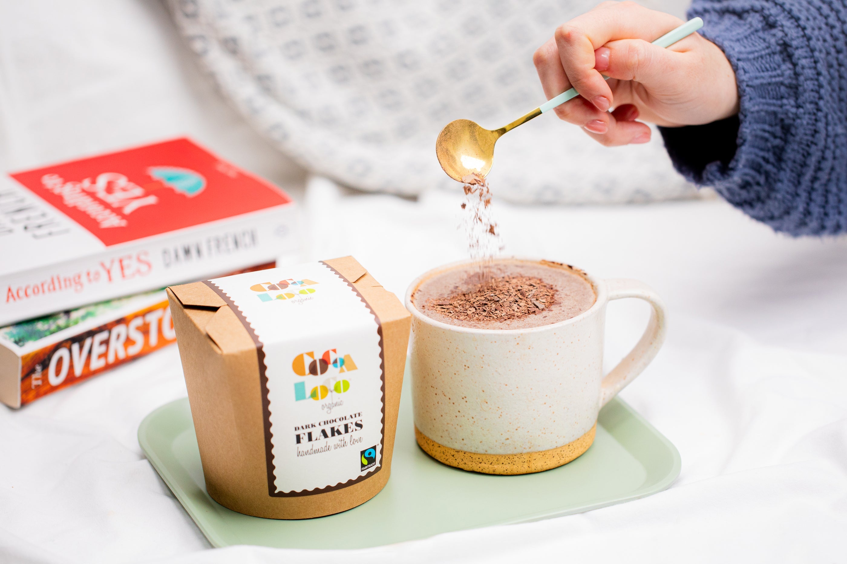 Dark Chocolate Drinking Flakes