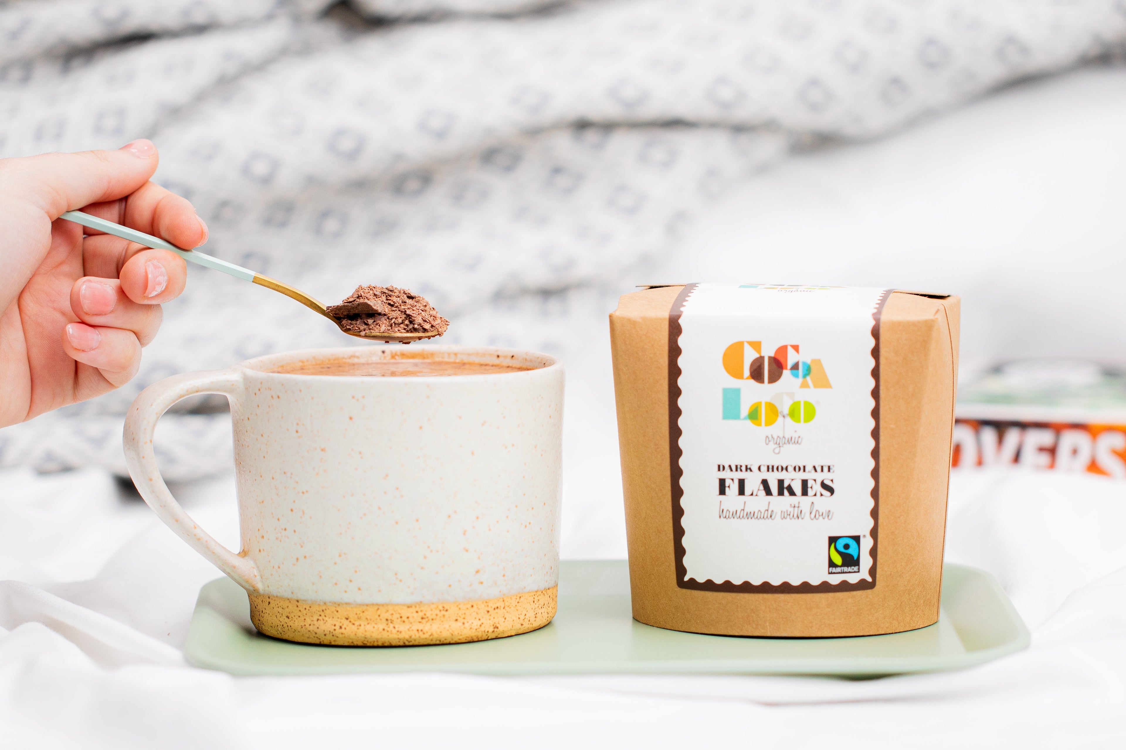 Dark Chocolate Drinking Flakes