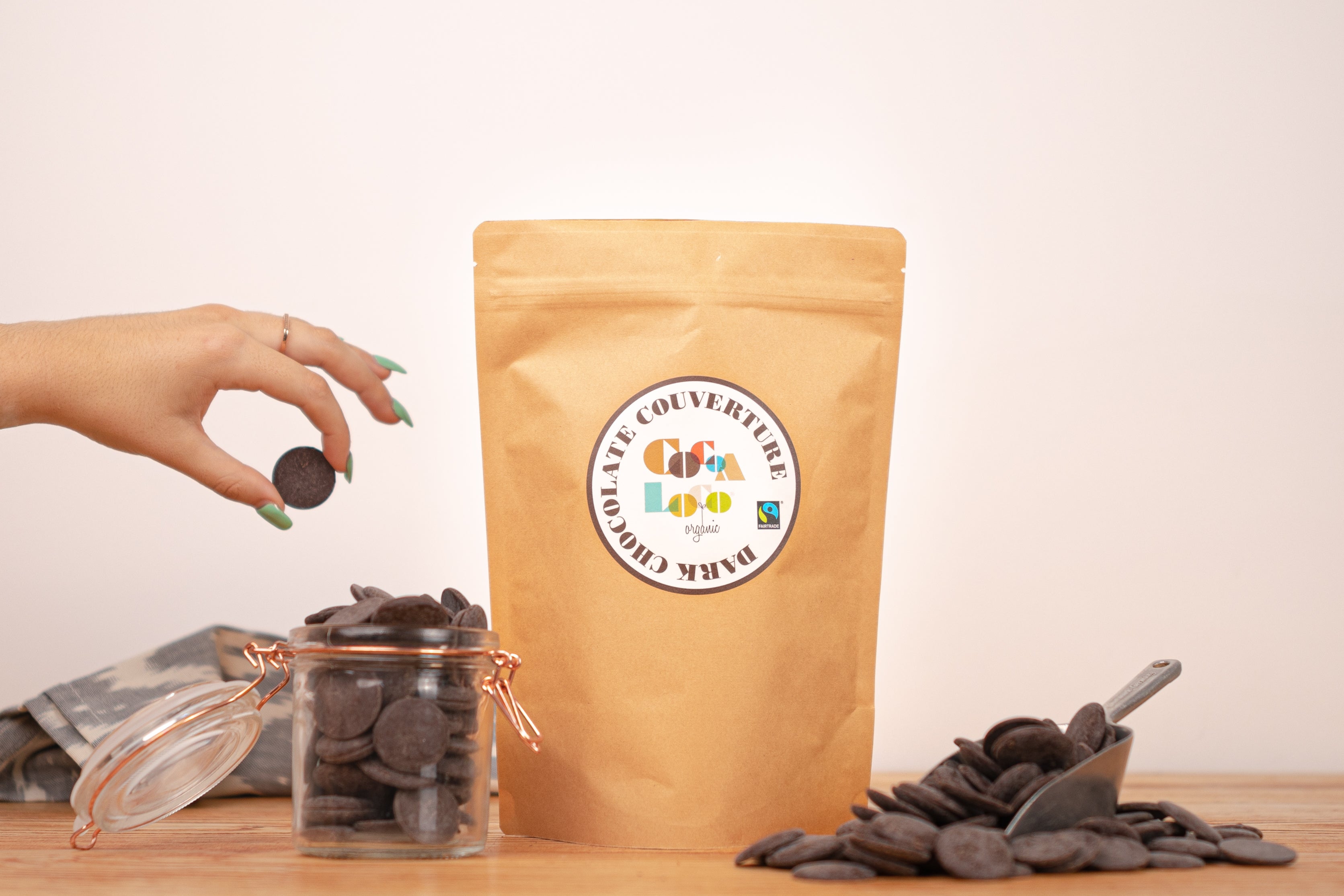 Dark Chocolate Couverture 500g