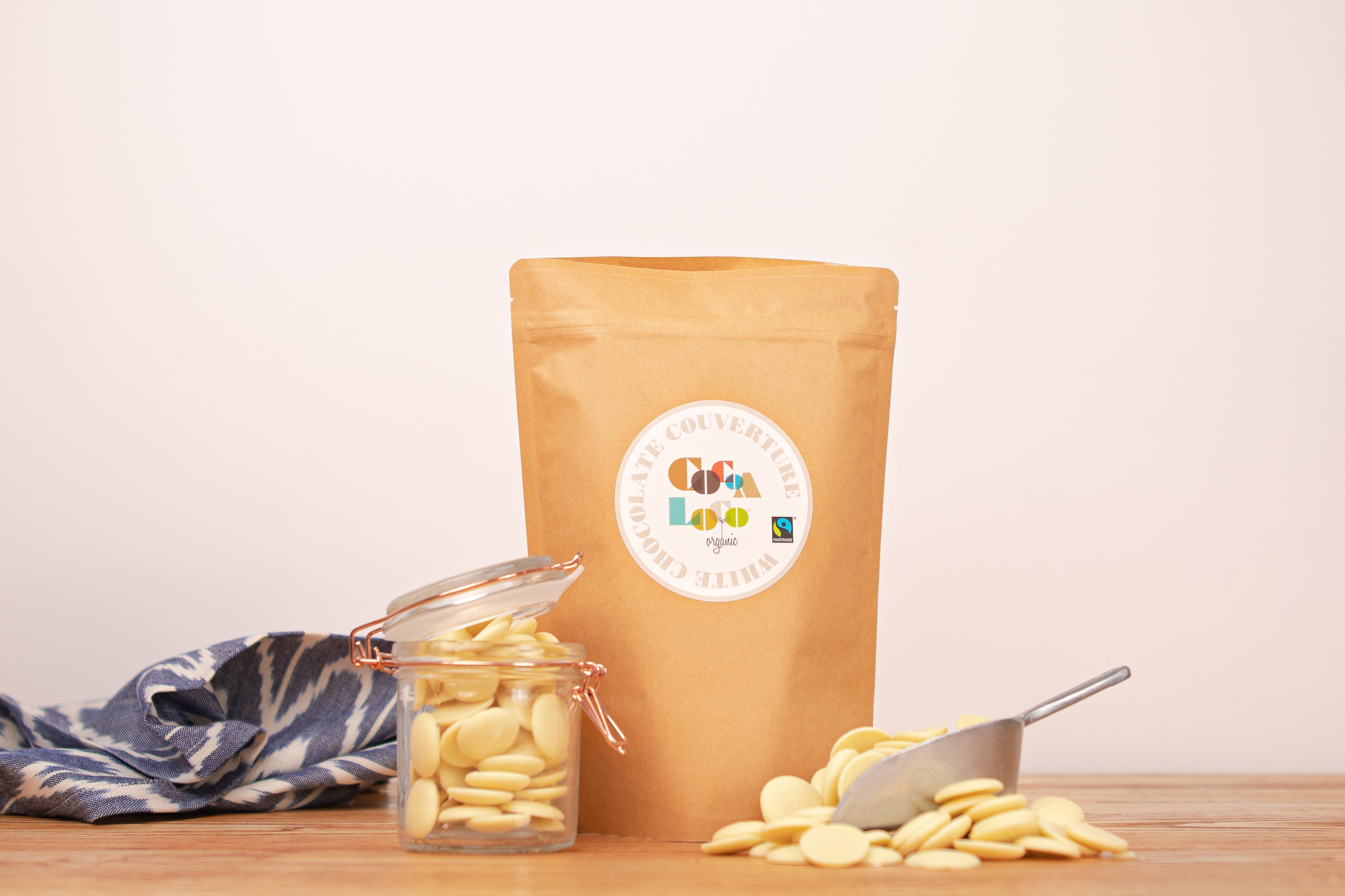 White Chocolate Couverture 500g