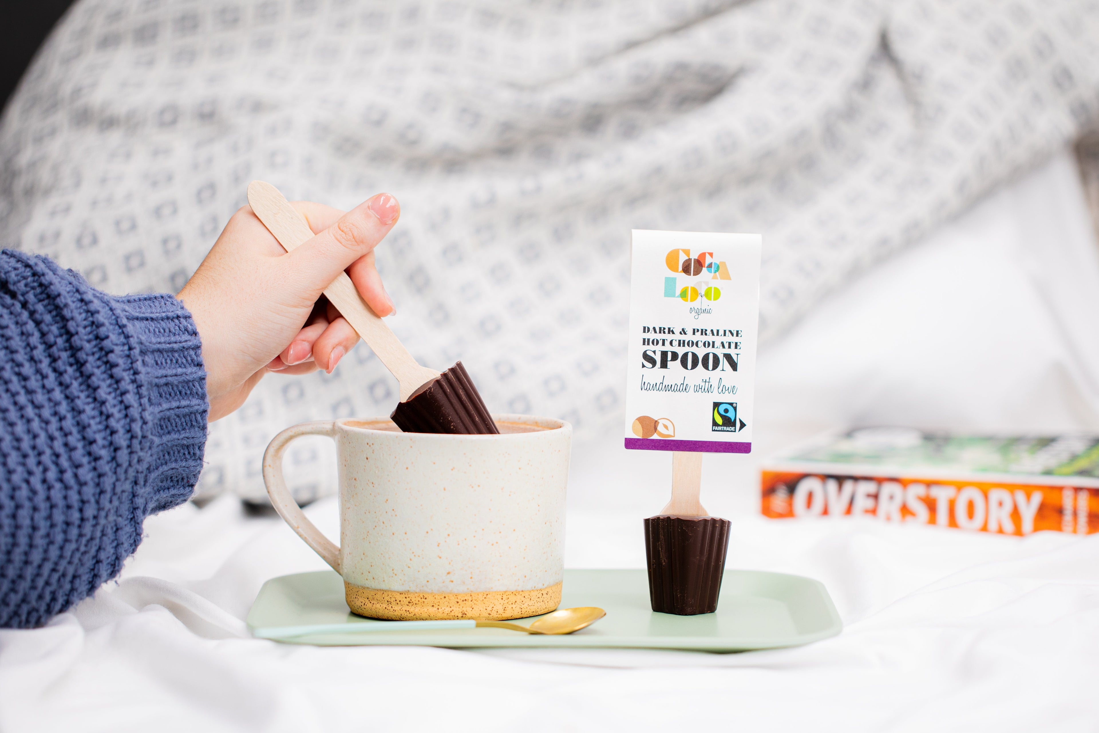 Dark & Praline Hot Chocolate Spoon