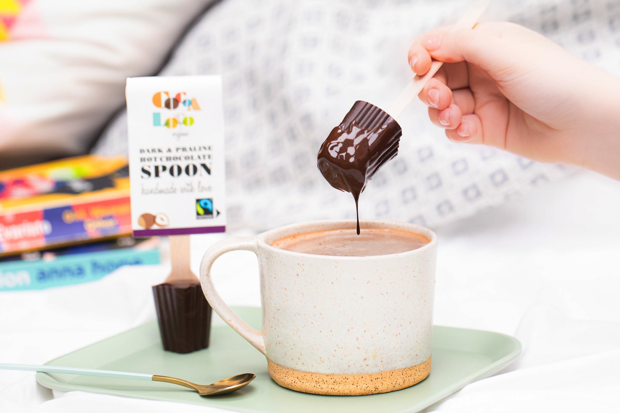 Dark & Praline Hot Chocolate Spoon