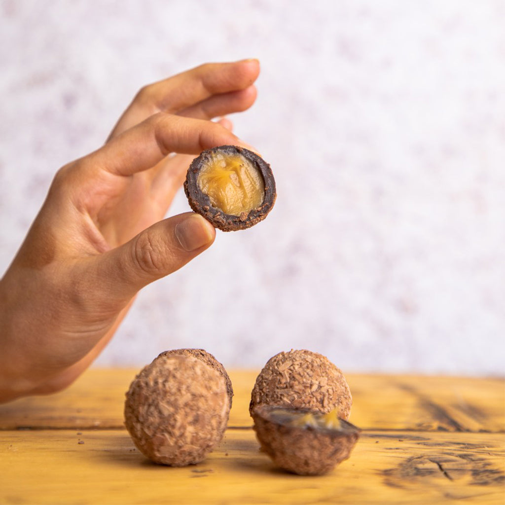 Milk & Dark Chocolate Salted Caramel Truffles