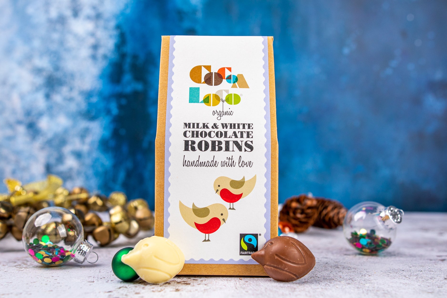 Milk & White Chocolate Robins