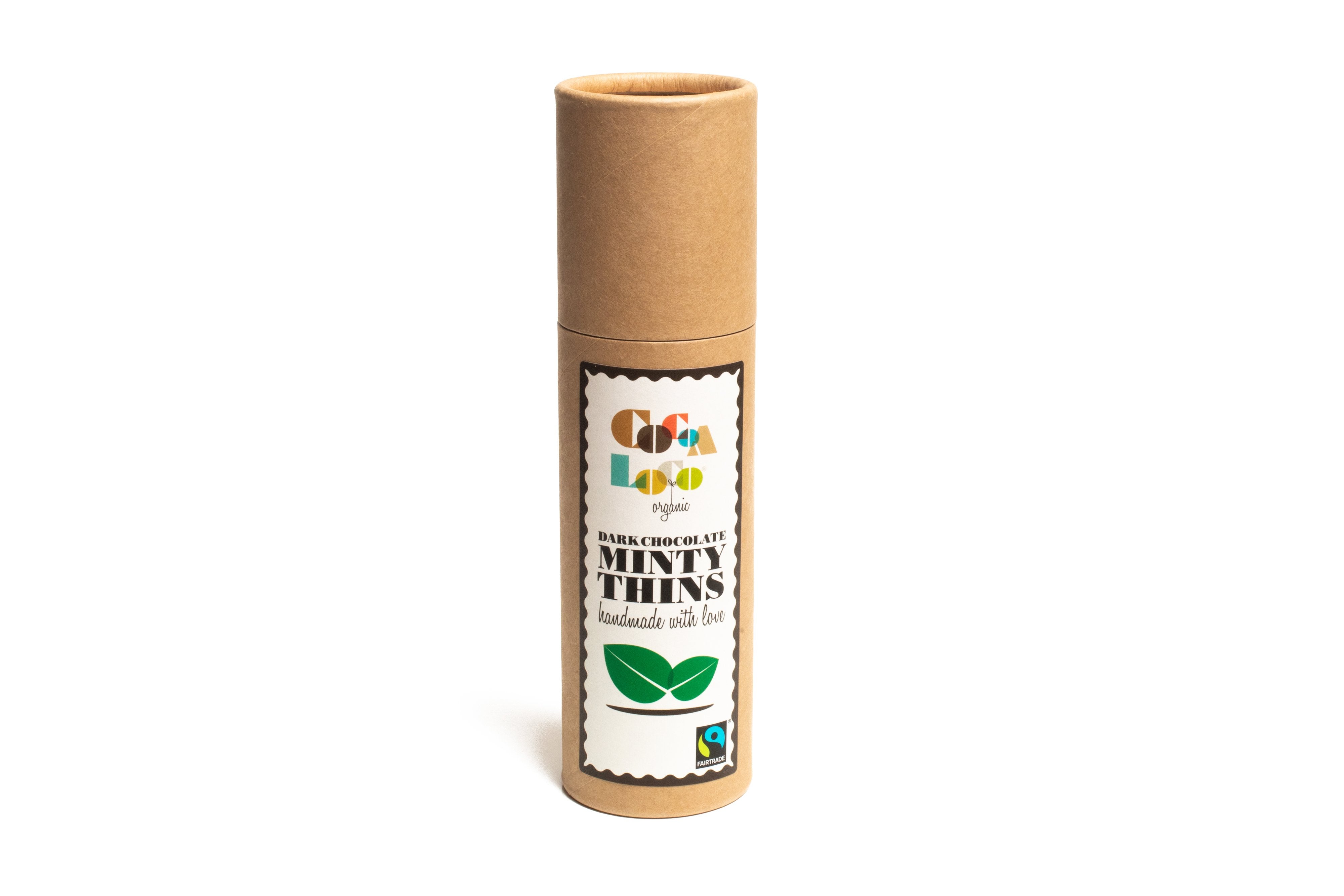 Dark & Mint Chocolate Thins | Organic & Fairtrade | Cocoa Loco