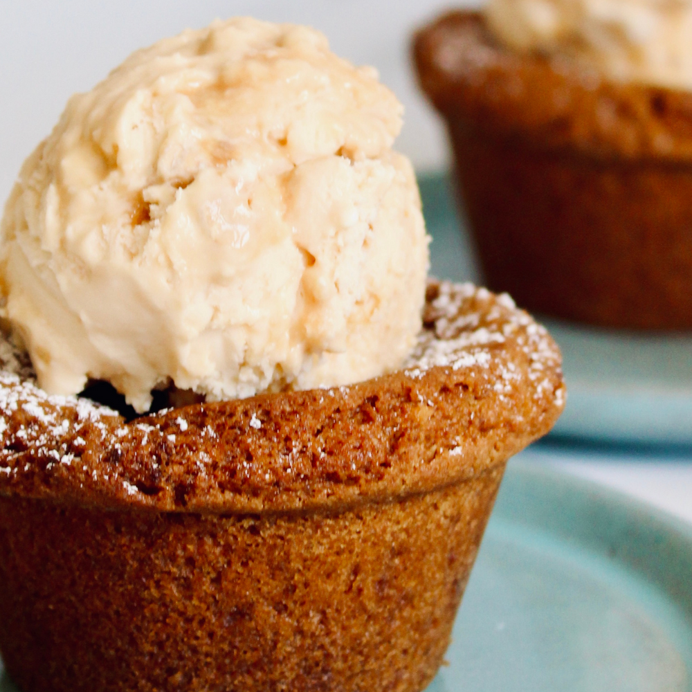 Salted Caramel Cookie Cups