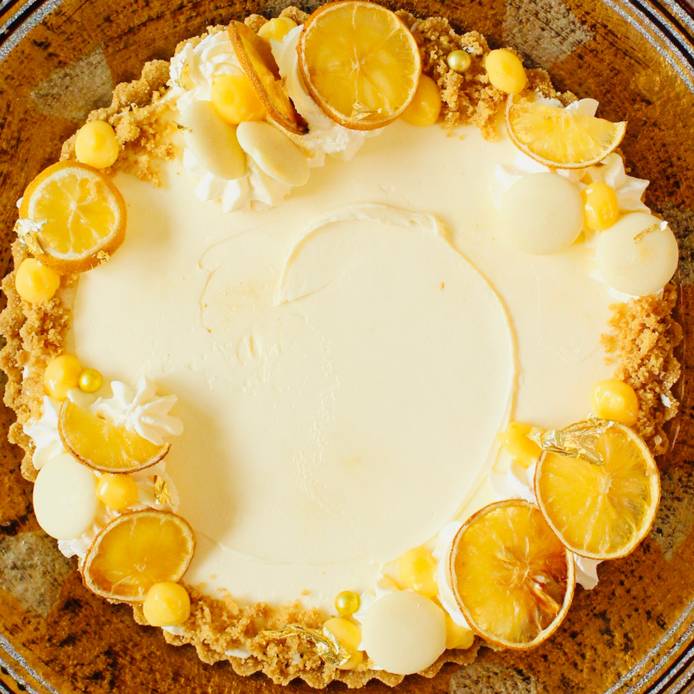 White Chocolate & Lemon Cheesecake