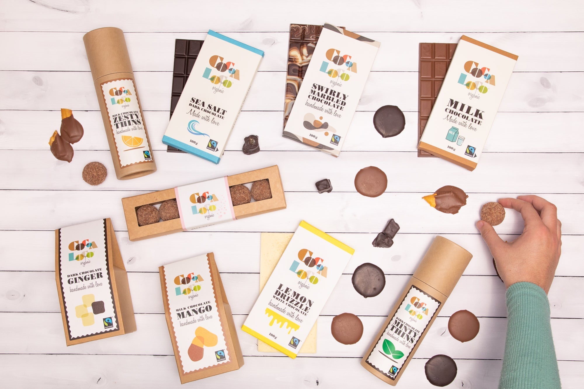 The Dark Chocolate Lover's | Letterbox Gift Box (Vegan) | Cocoa Loco