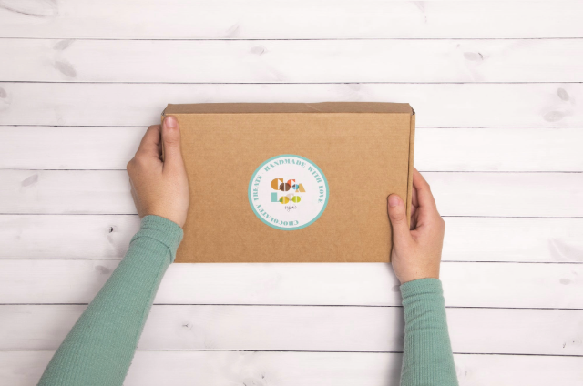 Gift Box of 6 Brownies | Letterbox Gift Box