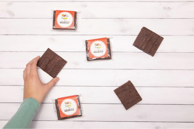 Gift Box of 6 Brownies | Letterbox Gift Box
