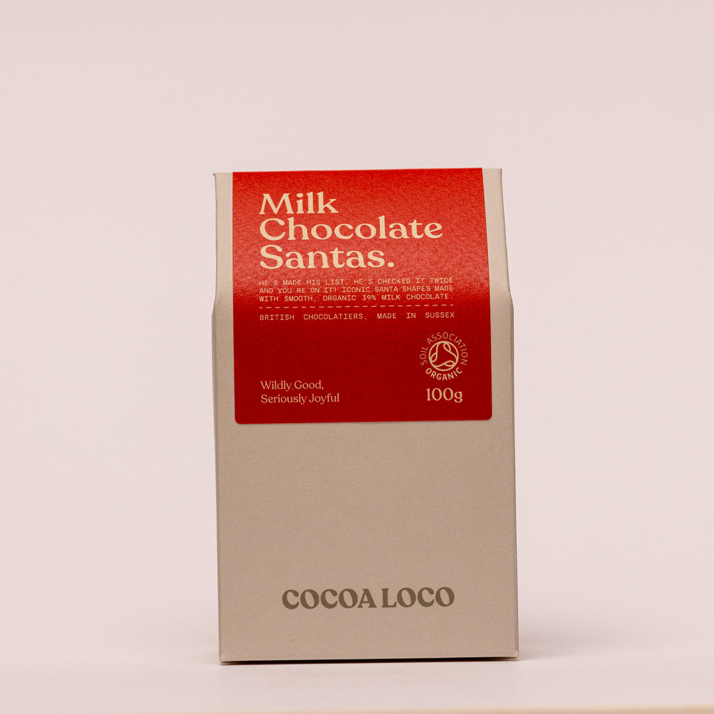 Milk Chocolate Santas