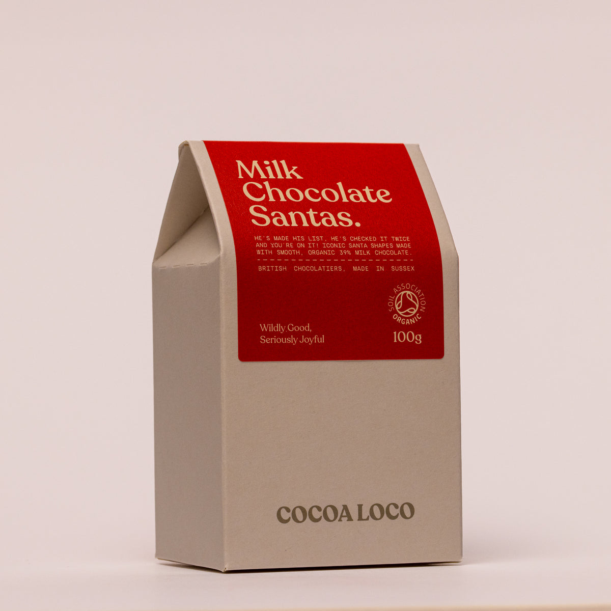 Milk Chocolate Santas