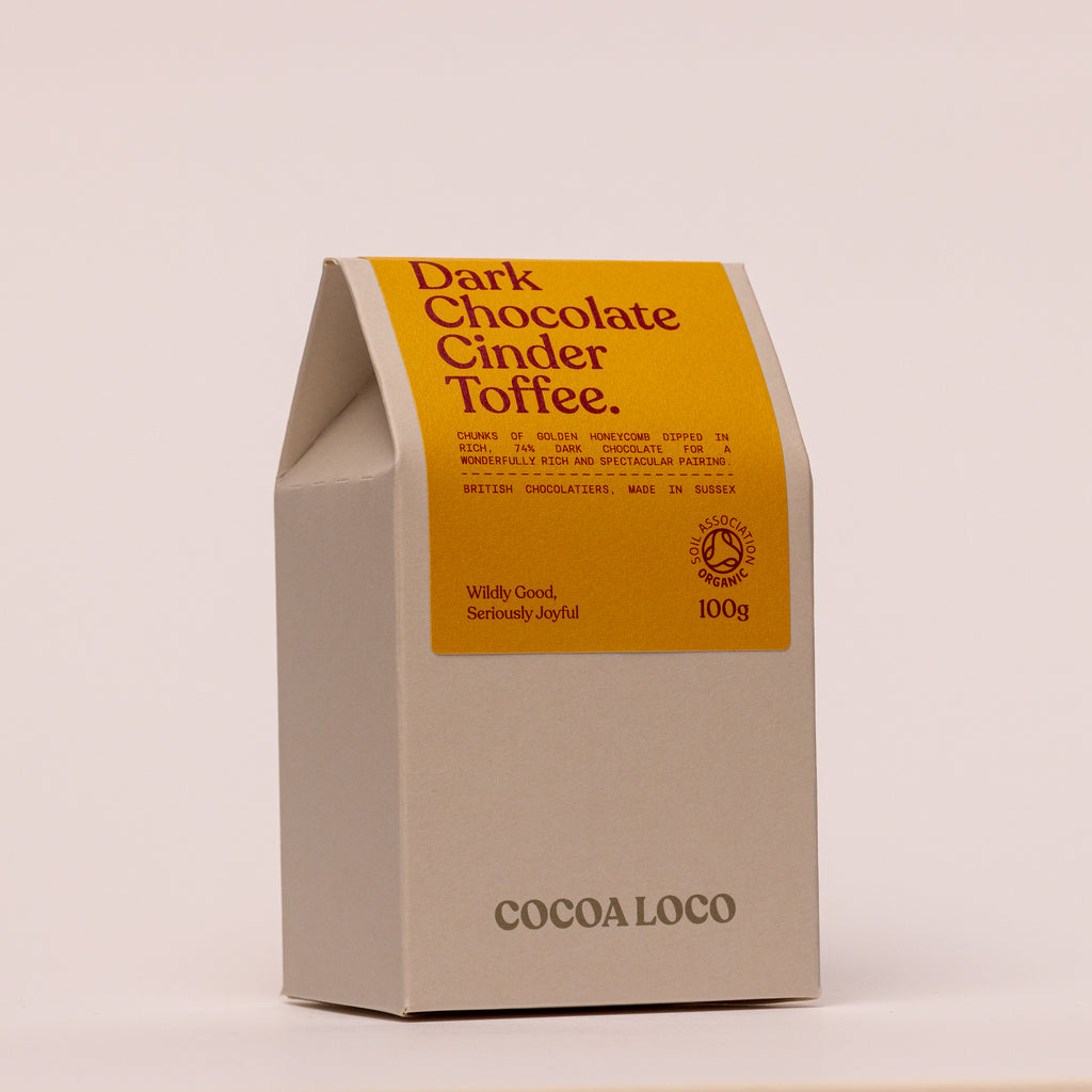 Dark Chocolate Cinder Toffee