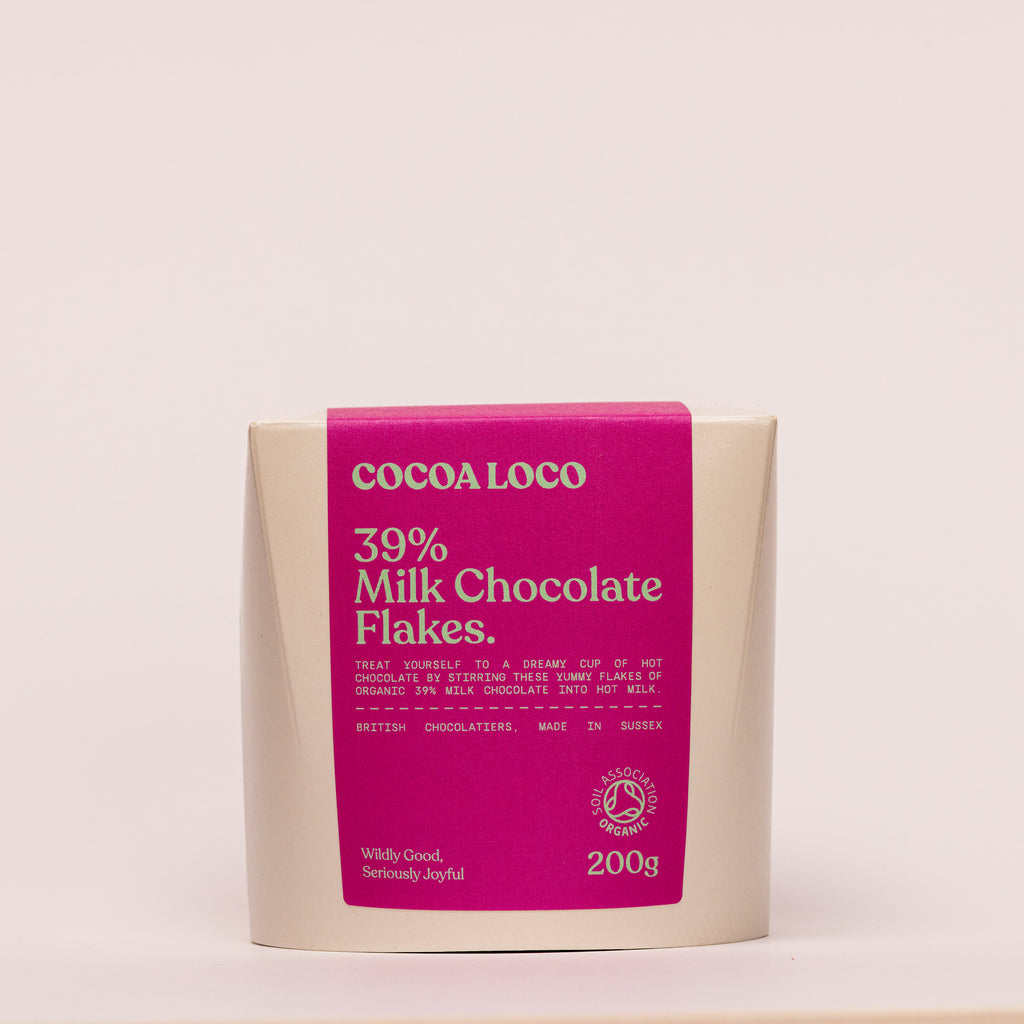 39% Milk Hot Chocolate Flakes