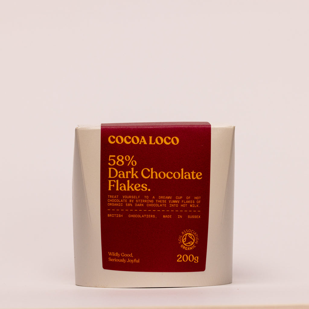 58% Dark Hot Chocolate Flakes