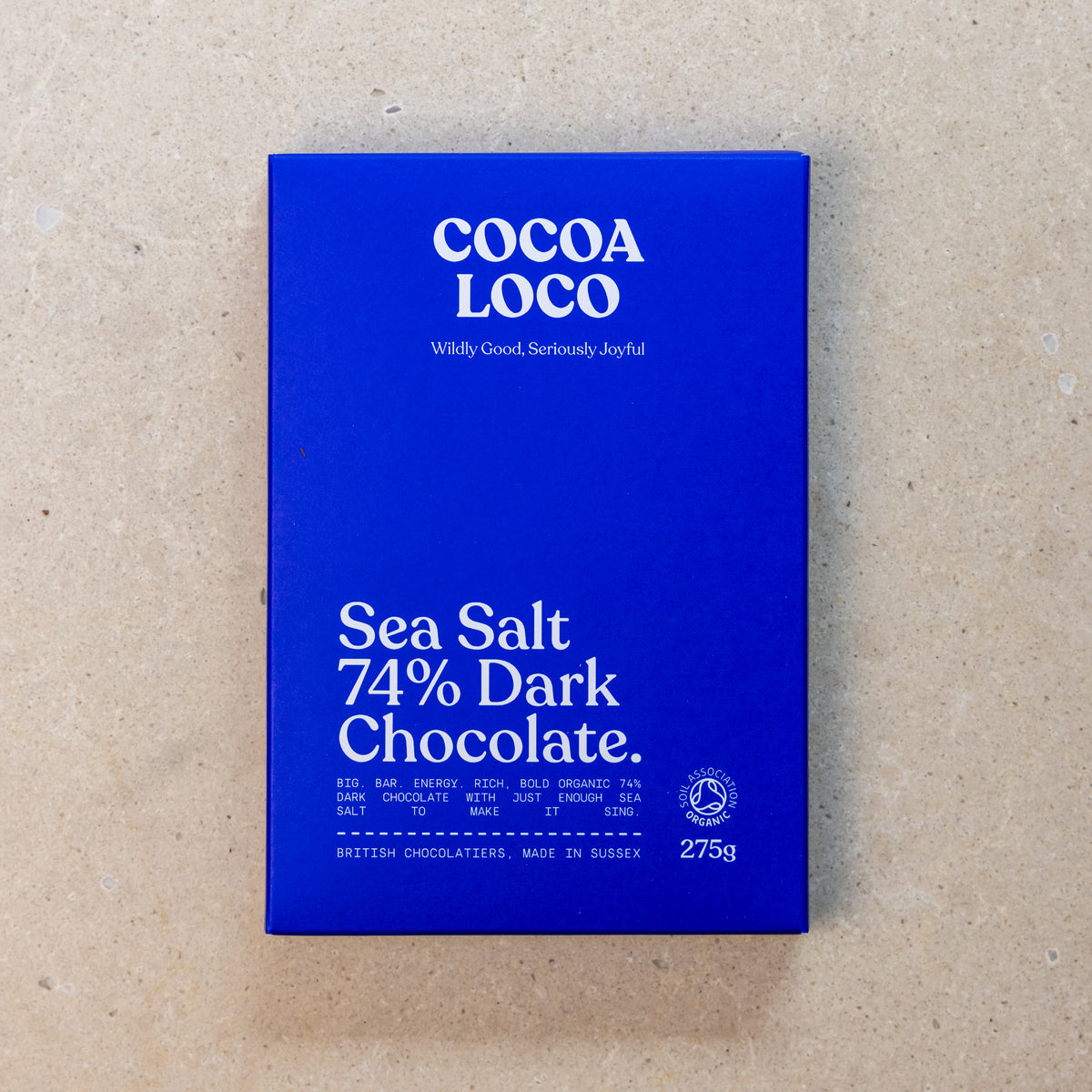 Sea Salt 74% Dark Chocolate Chunky Bar