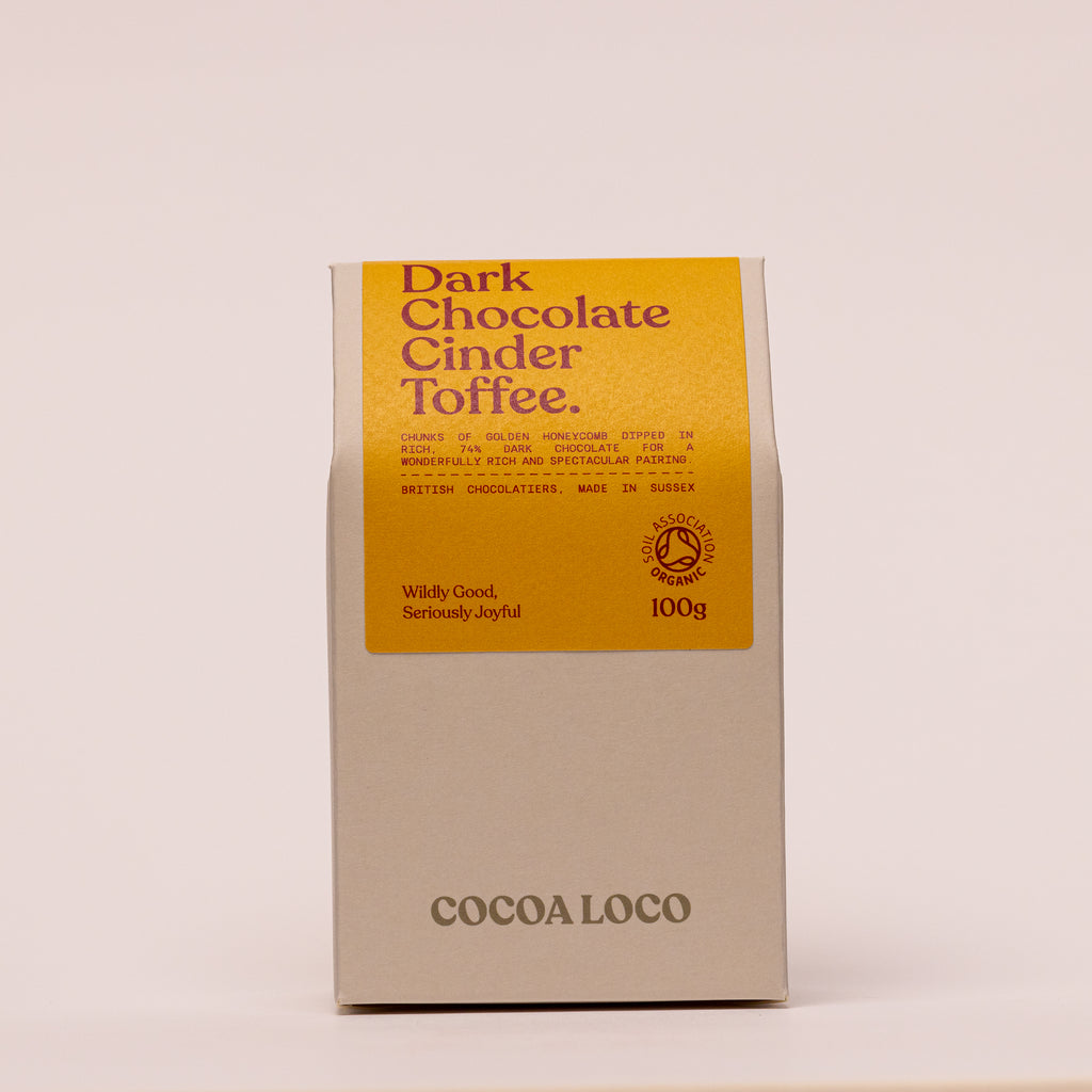 Dark Chocolate Cinder Toffee