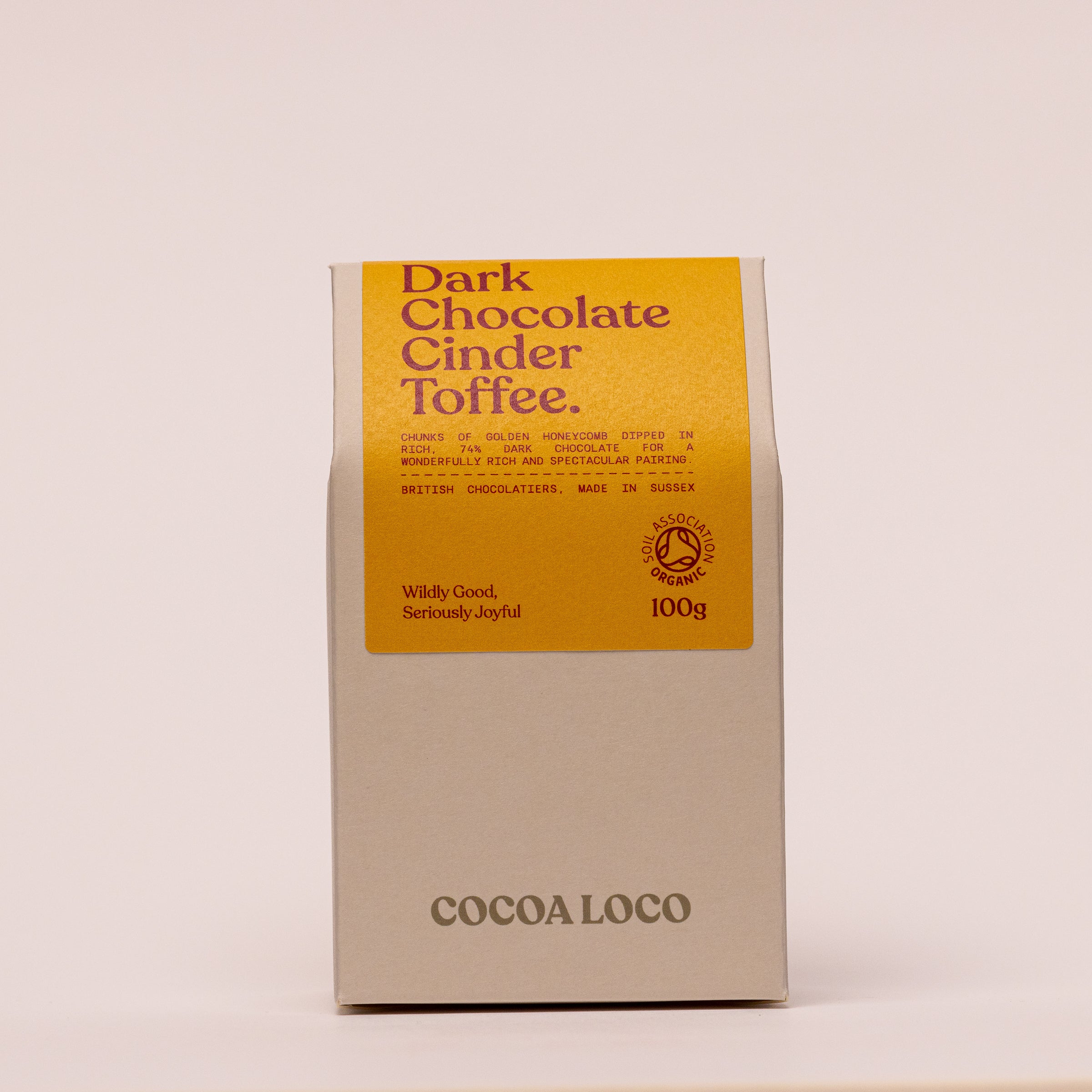Dark Chocolate Cinder Toffee