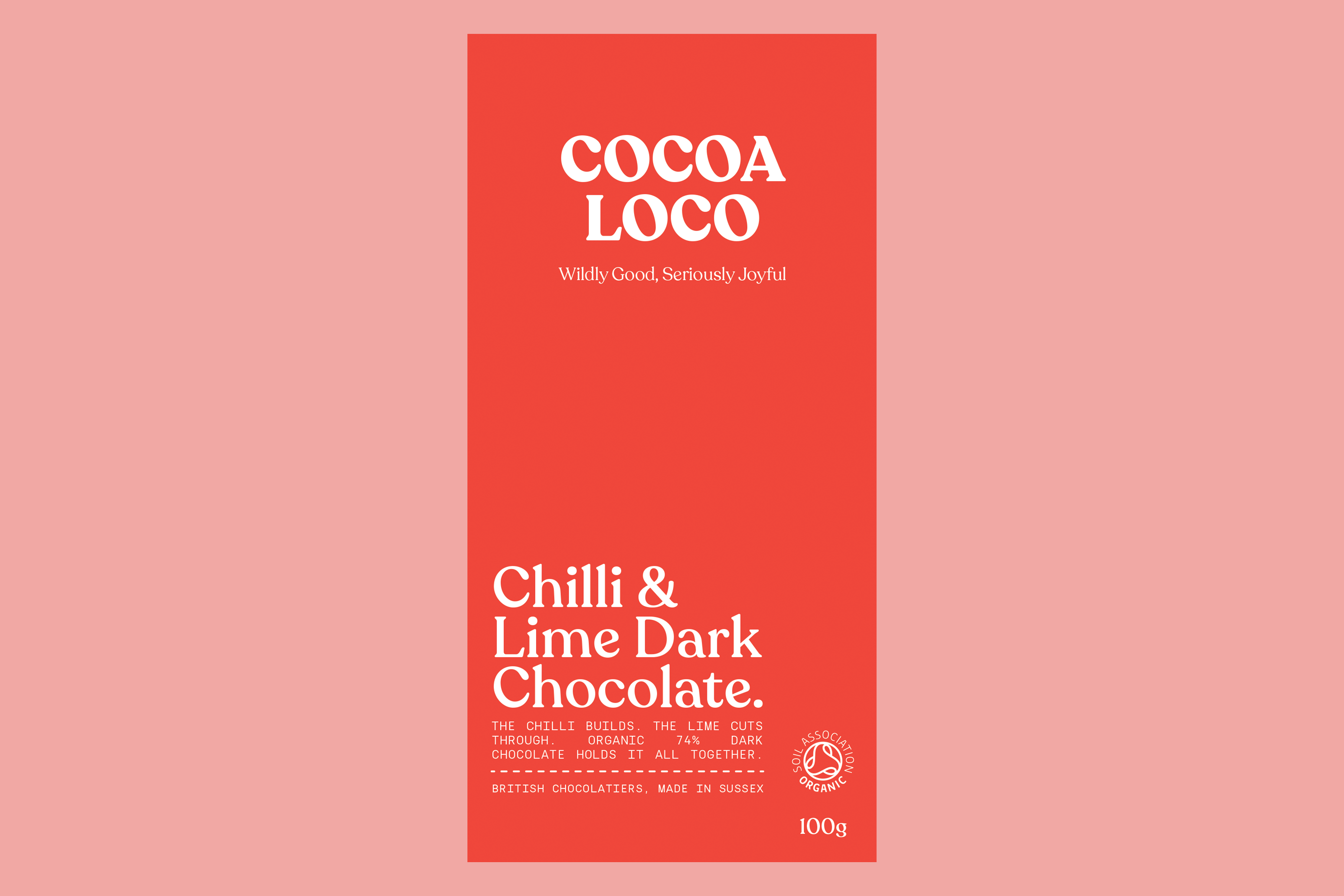 Dark Chocolate, Chilli & Lime Bar