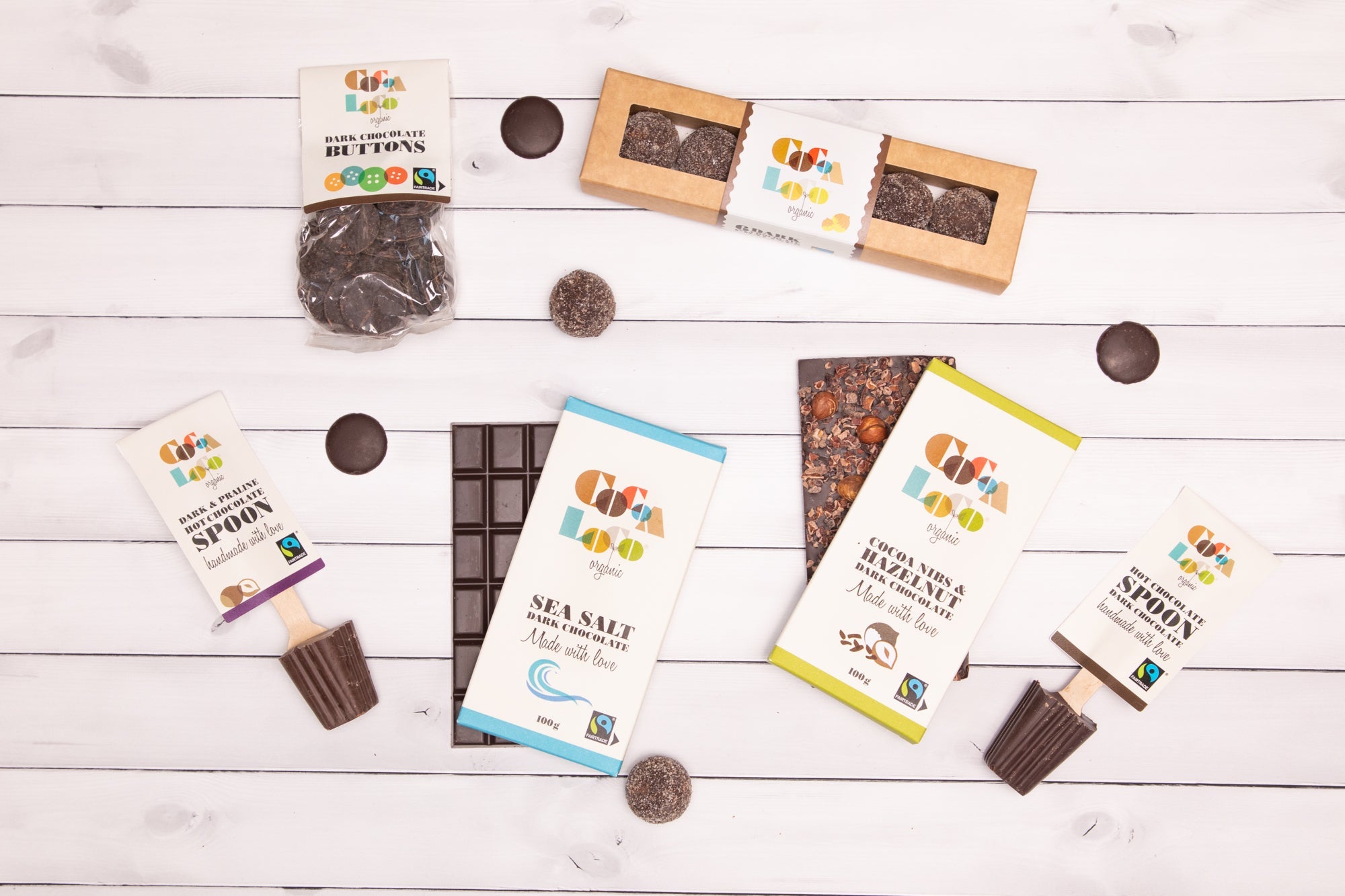 The Dark Chocolate Lover's | Letterbox Gift Box (Vegan) | Cocoa Loco