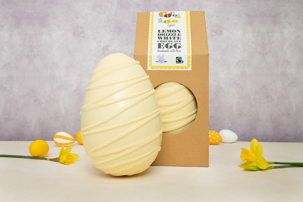 Giant Lemon Drizzle Chocolate Easter Egg | Limited Edition
