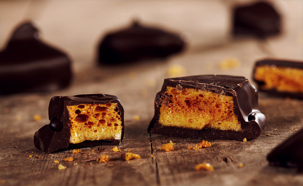 Dark Chocolate Cinder Toffee