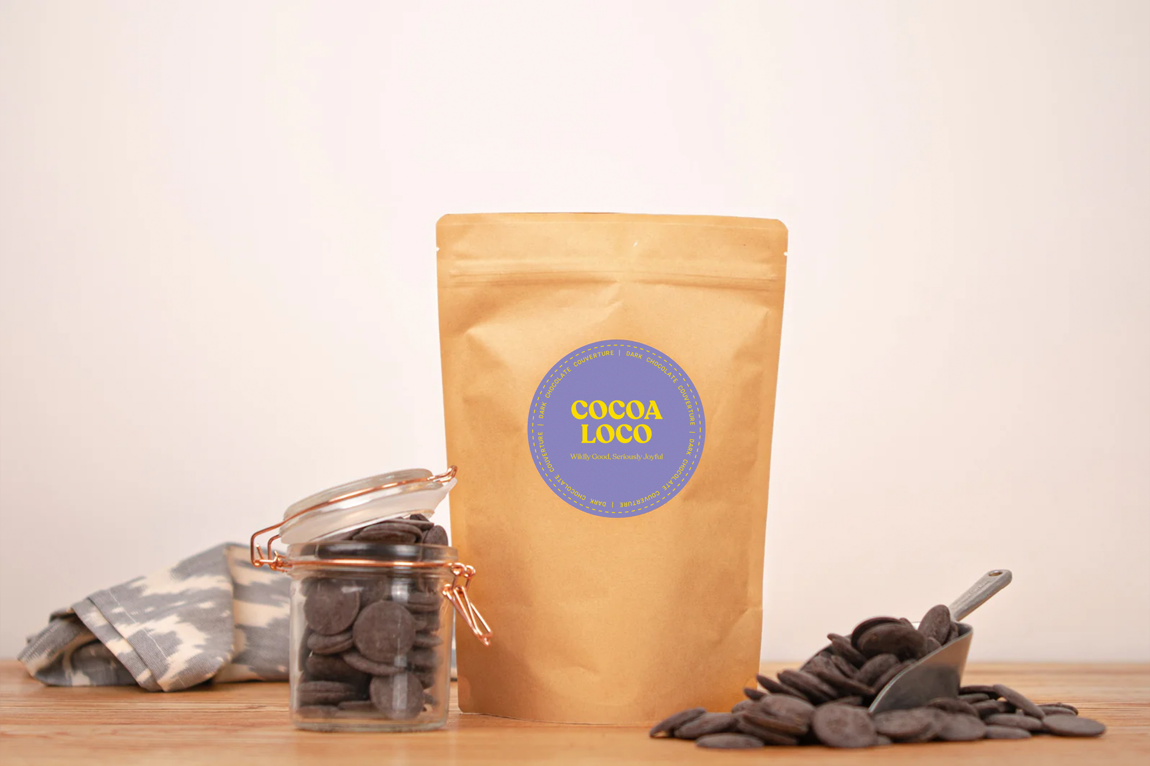 Dark Chocolate Couverture 500g