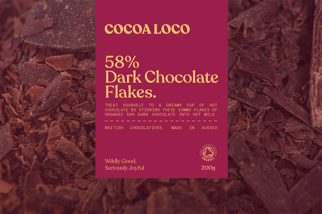 58% Dark Hot Chocolate Flakes