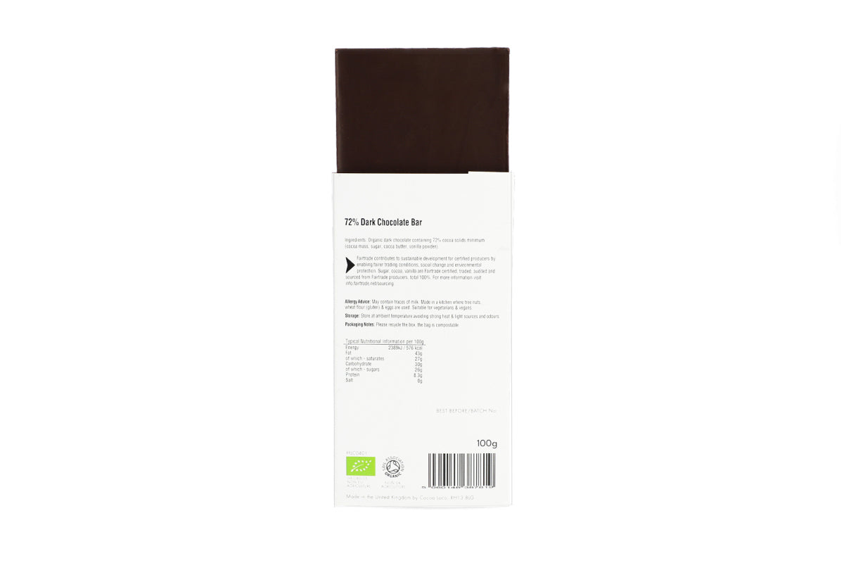 Customised Chocolate Bar - Dark Chocolate