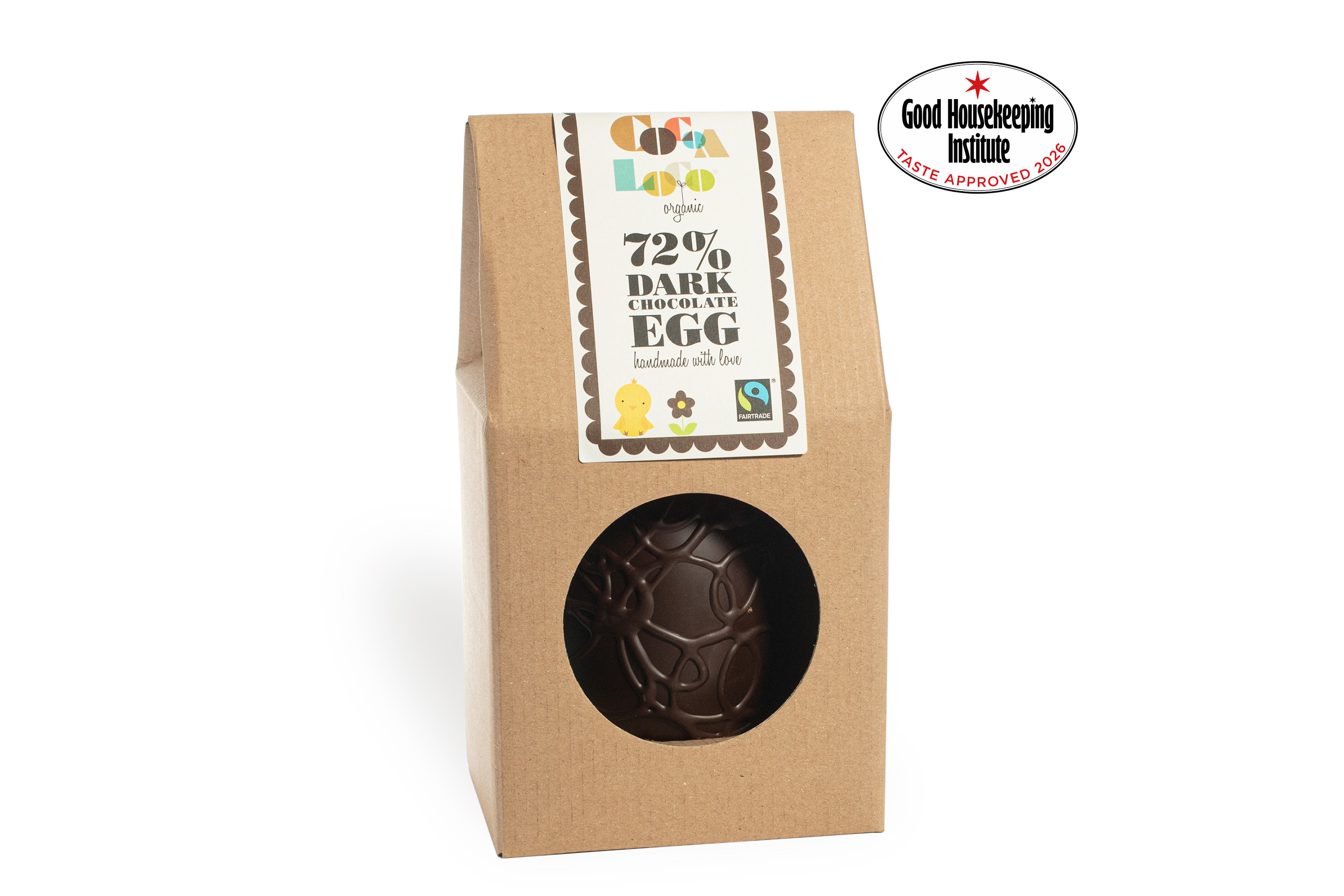 72% Dark Chocolate Easter Egg