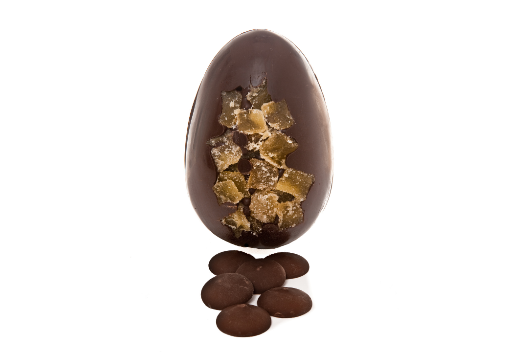 Ginger Dark Chocolate Easter Egg