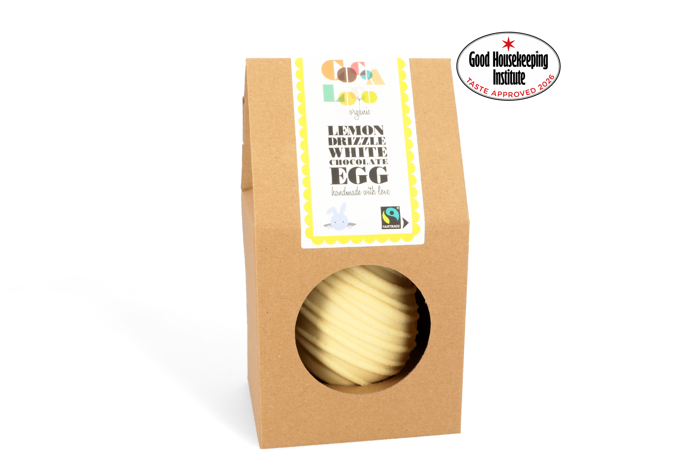 Lemon Drizzle White Chocolate Easter Egg