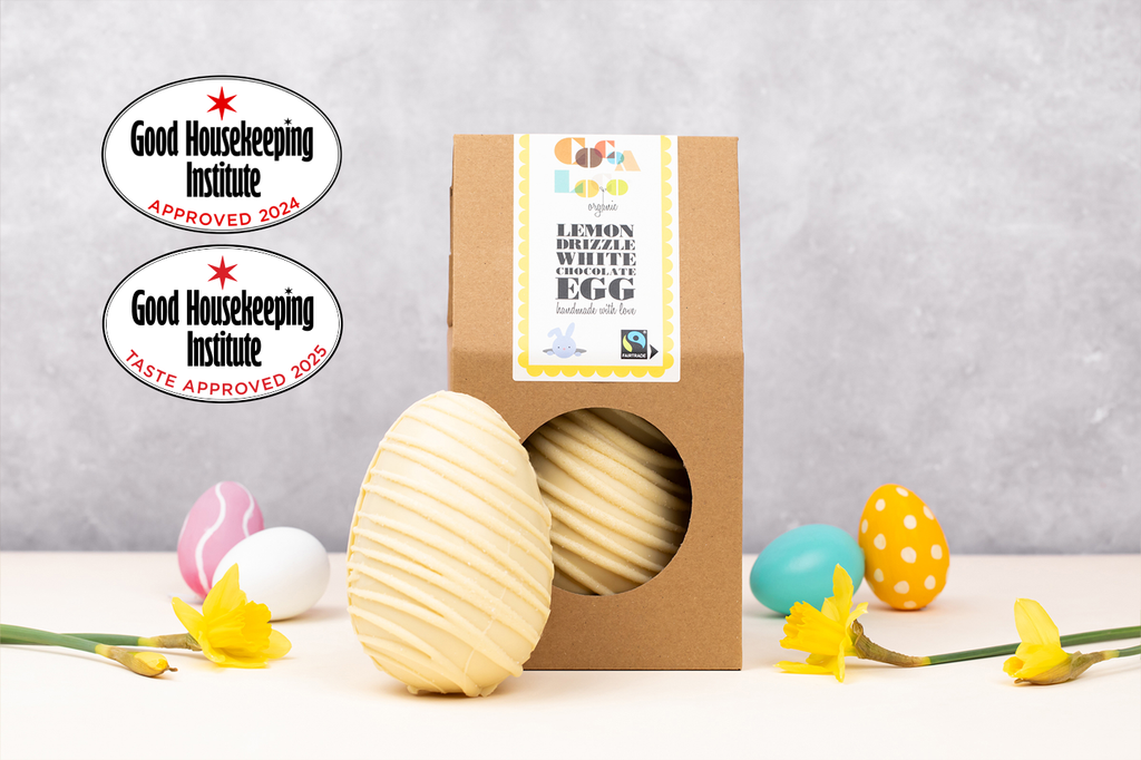 Lemon Drizzle White Chocolate Easter Egg