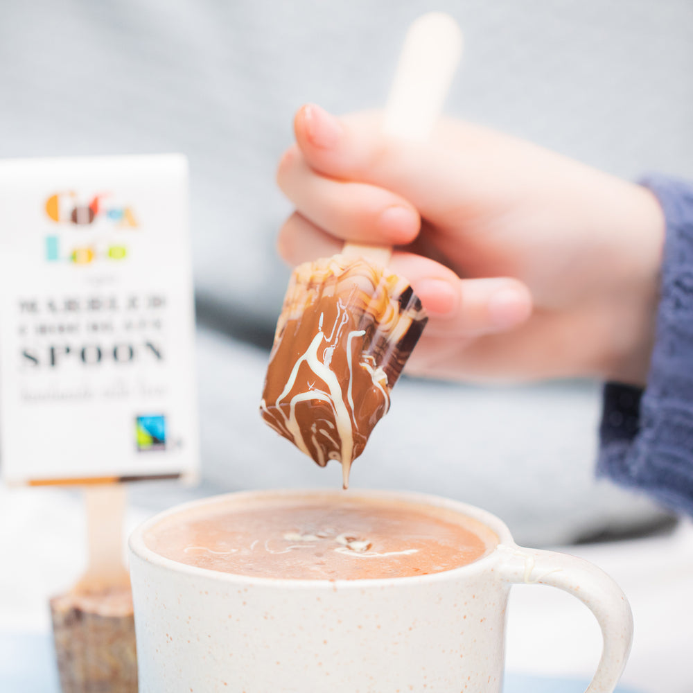 
                  
                    Marbled Chocolate Spoon
                  
                