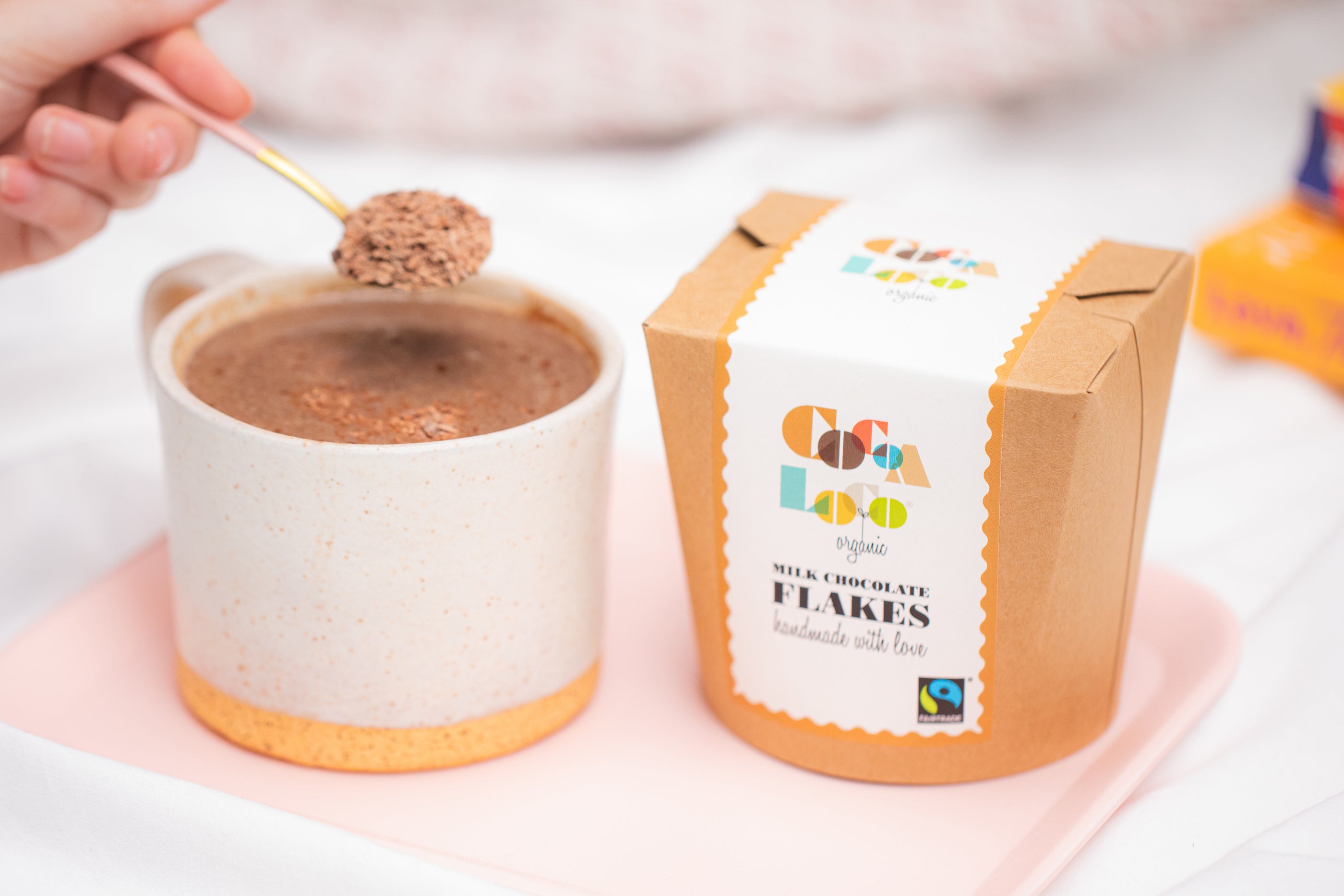 Milk Chocolate Drinking Flakes