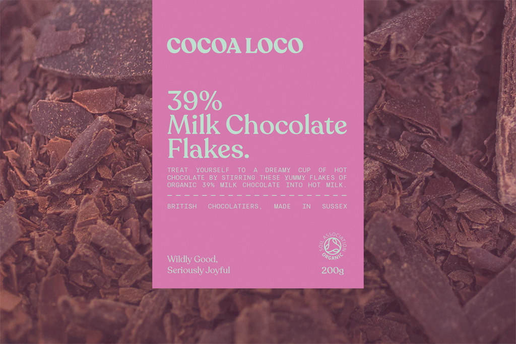 39% Milk Hot Chocolate Flakes