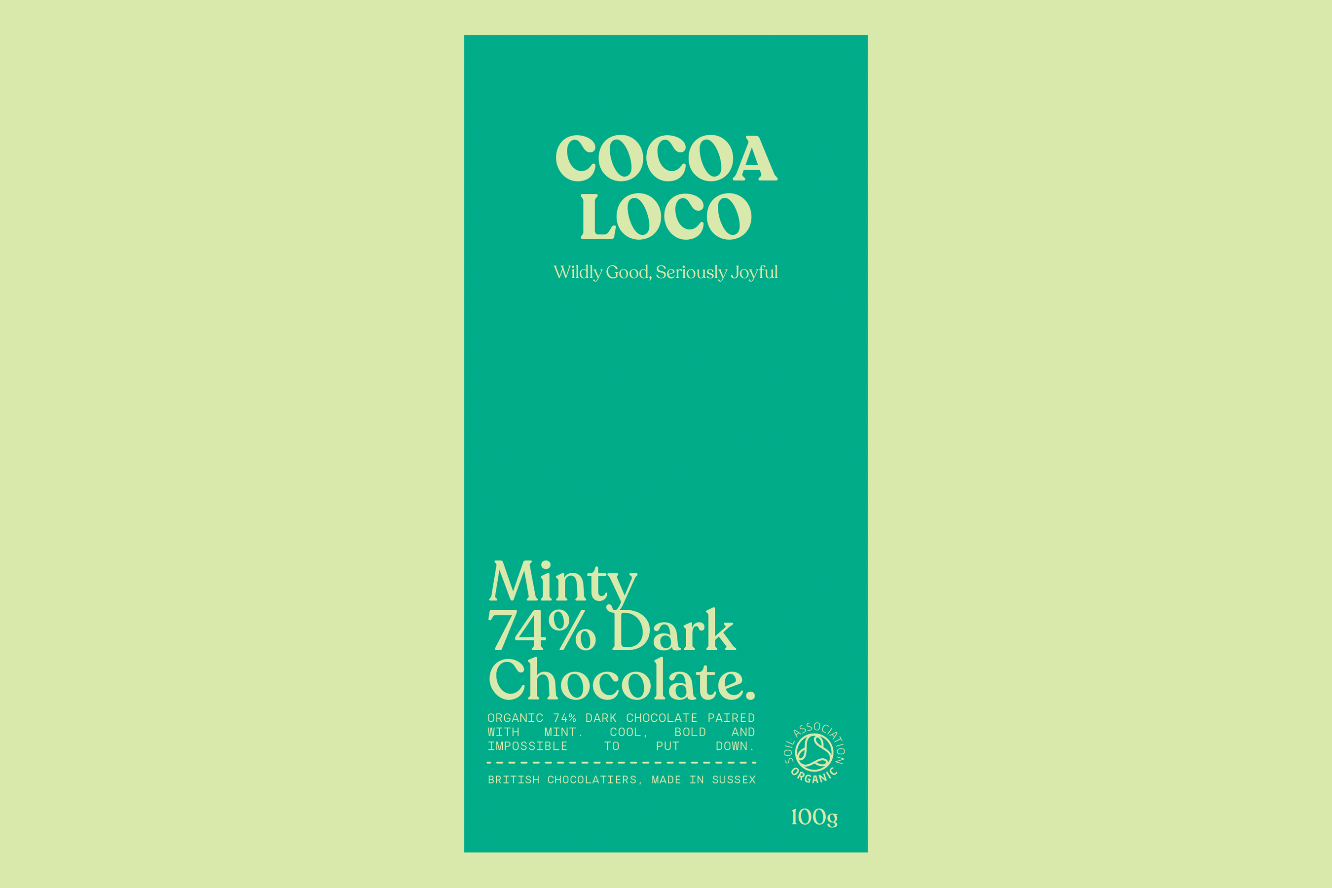 Dark Chocolate Mint Bar