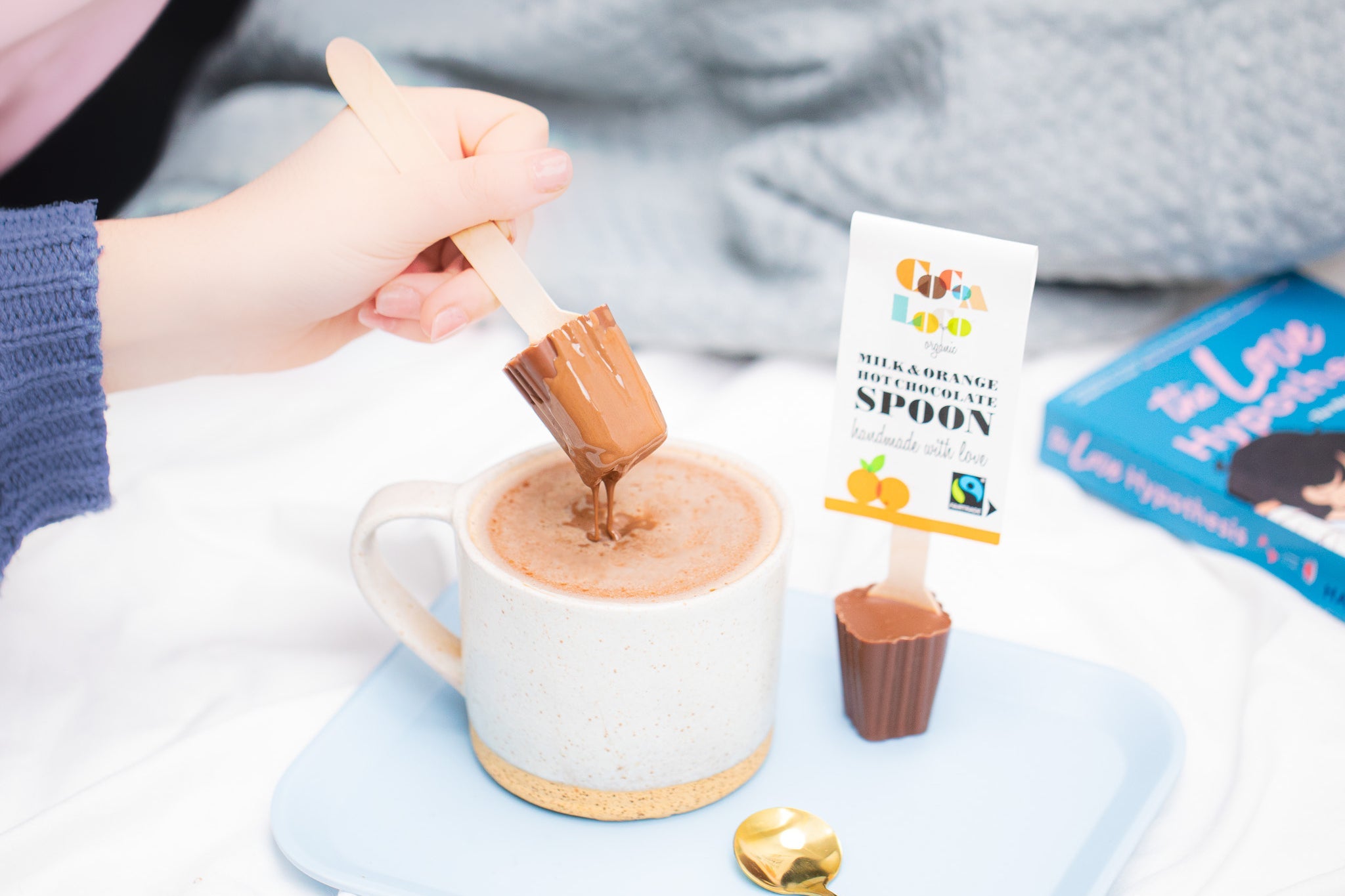 Milk & Orange Hot Chocolate Spoon