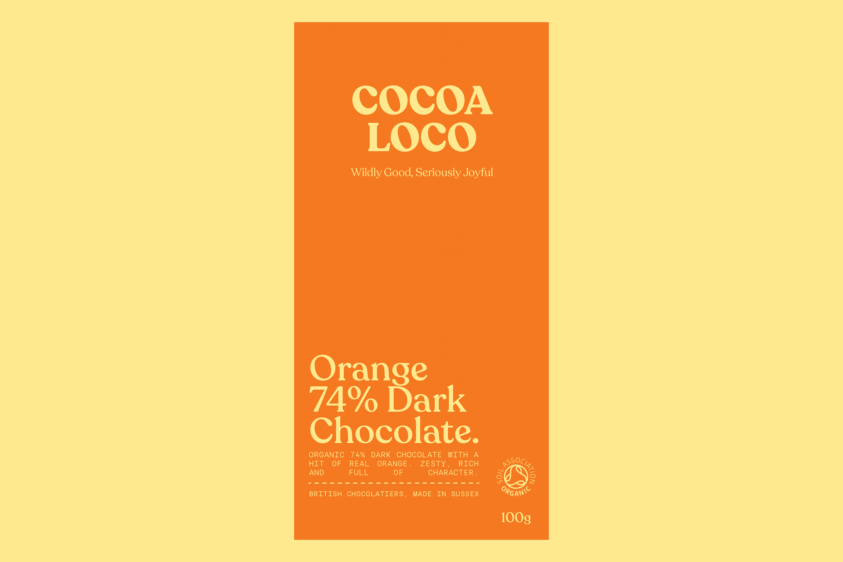 Dark Chocolate Orange Bar