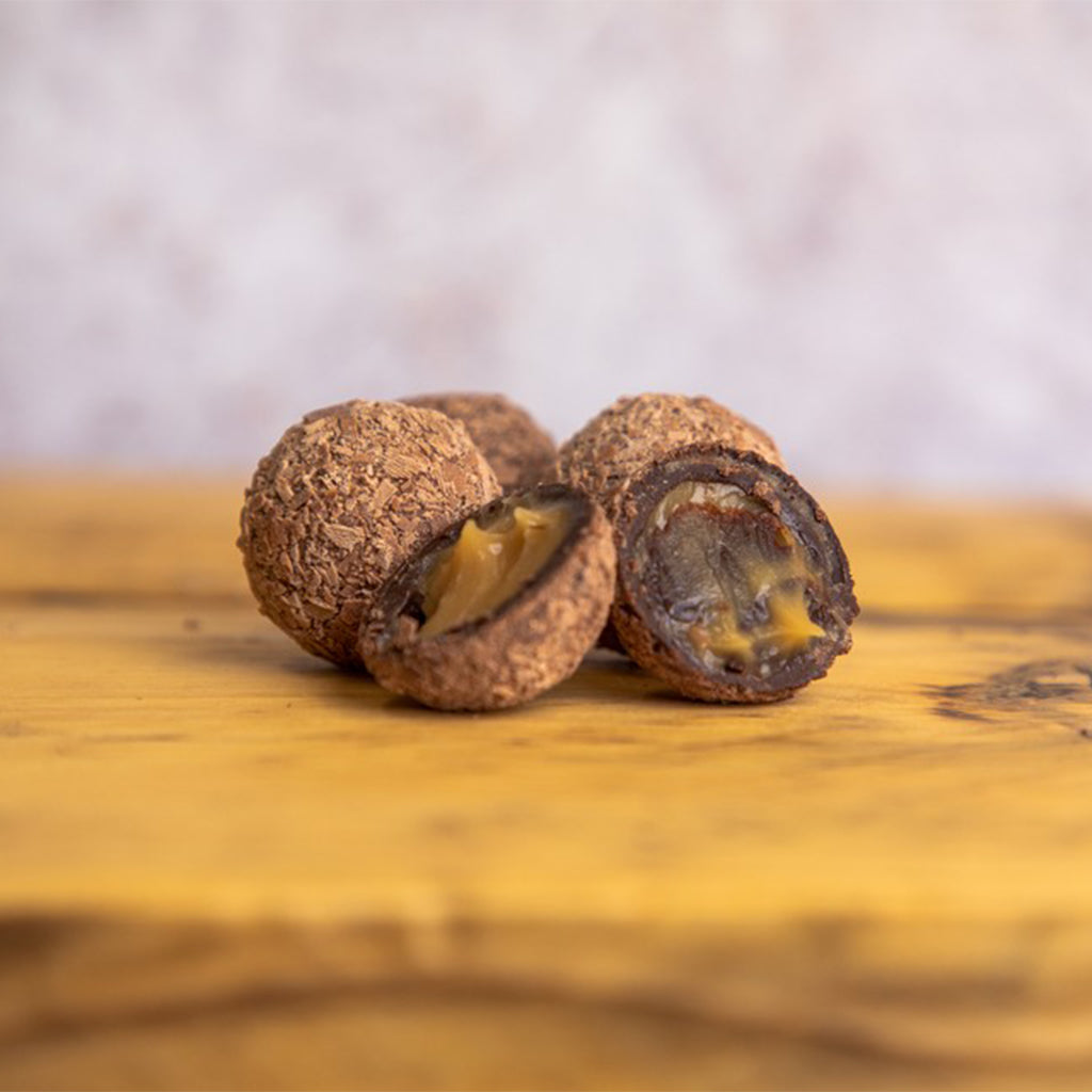 Milk & Dark Chocolate Salted Caramel Truffles