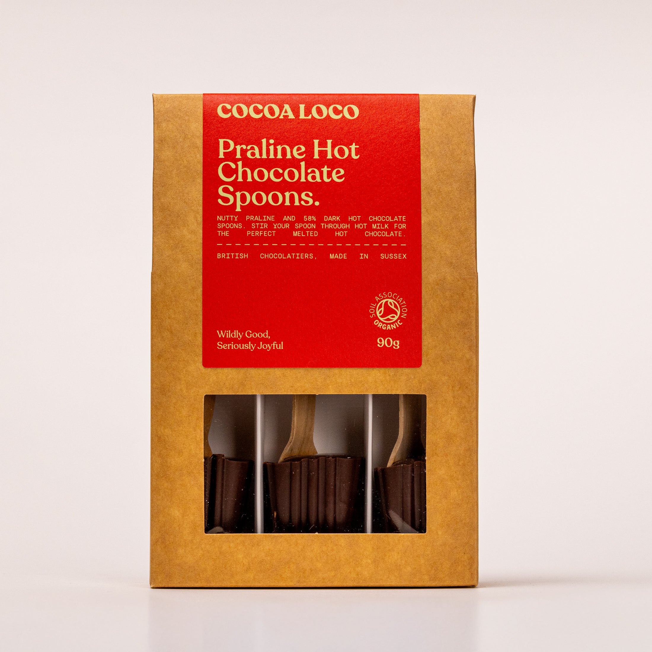Praline Hot Chocolate Spoons | Pack of 3