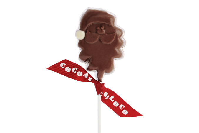 Milk Chocolate Santa Lolly