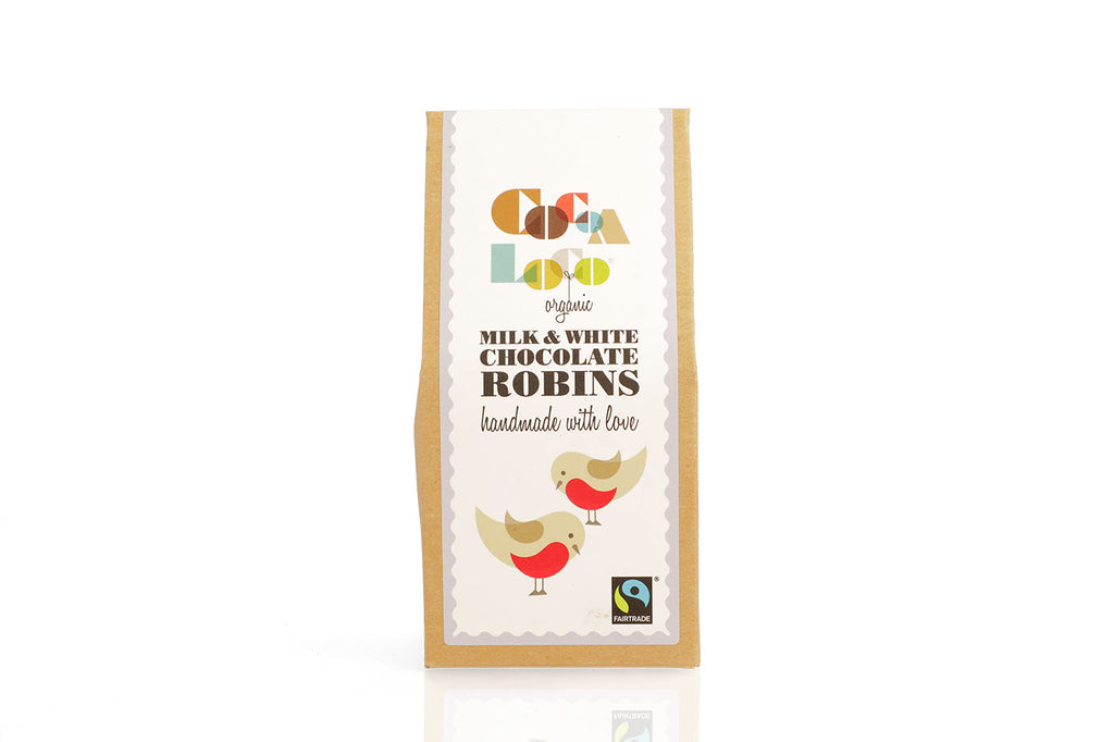 Milk & White Chocolate Robins