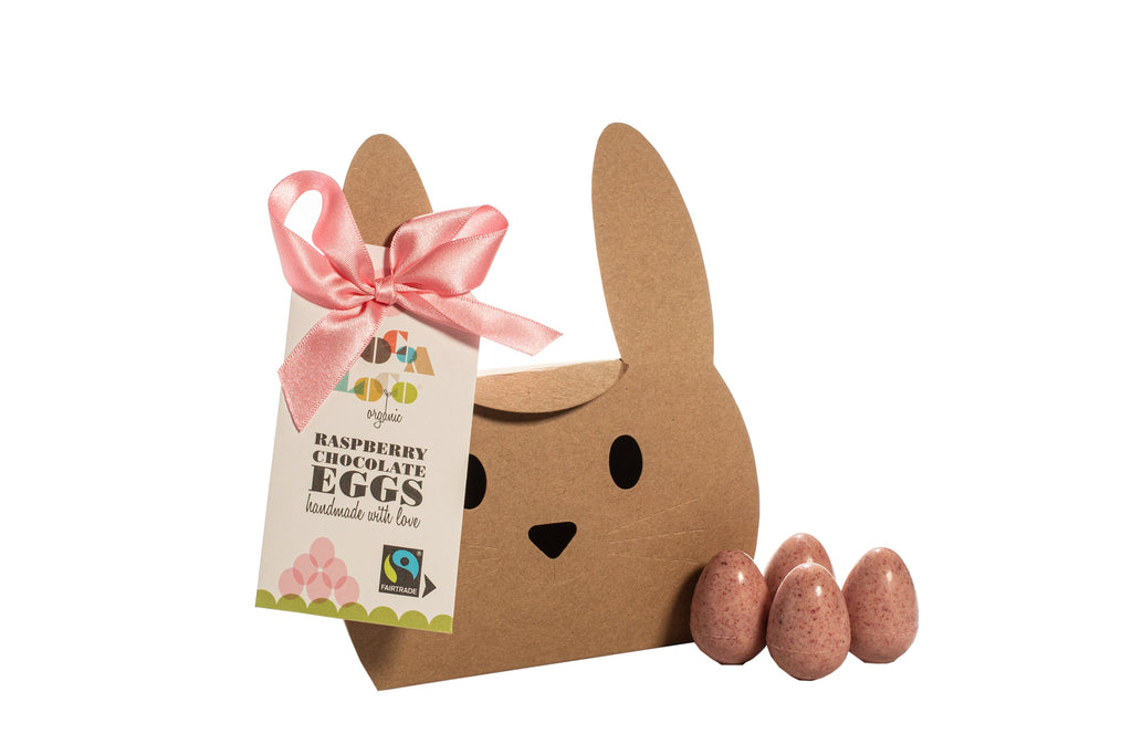 White Chocolate & Raspberry Mini Eggs