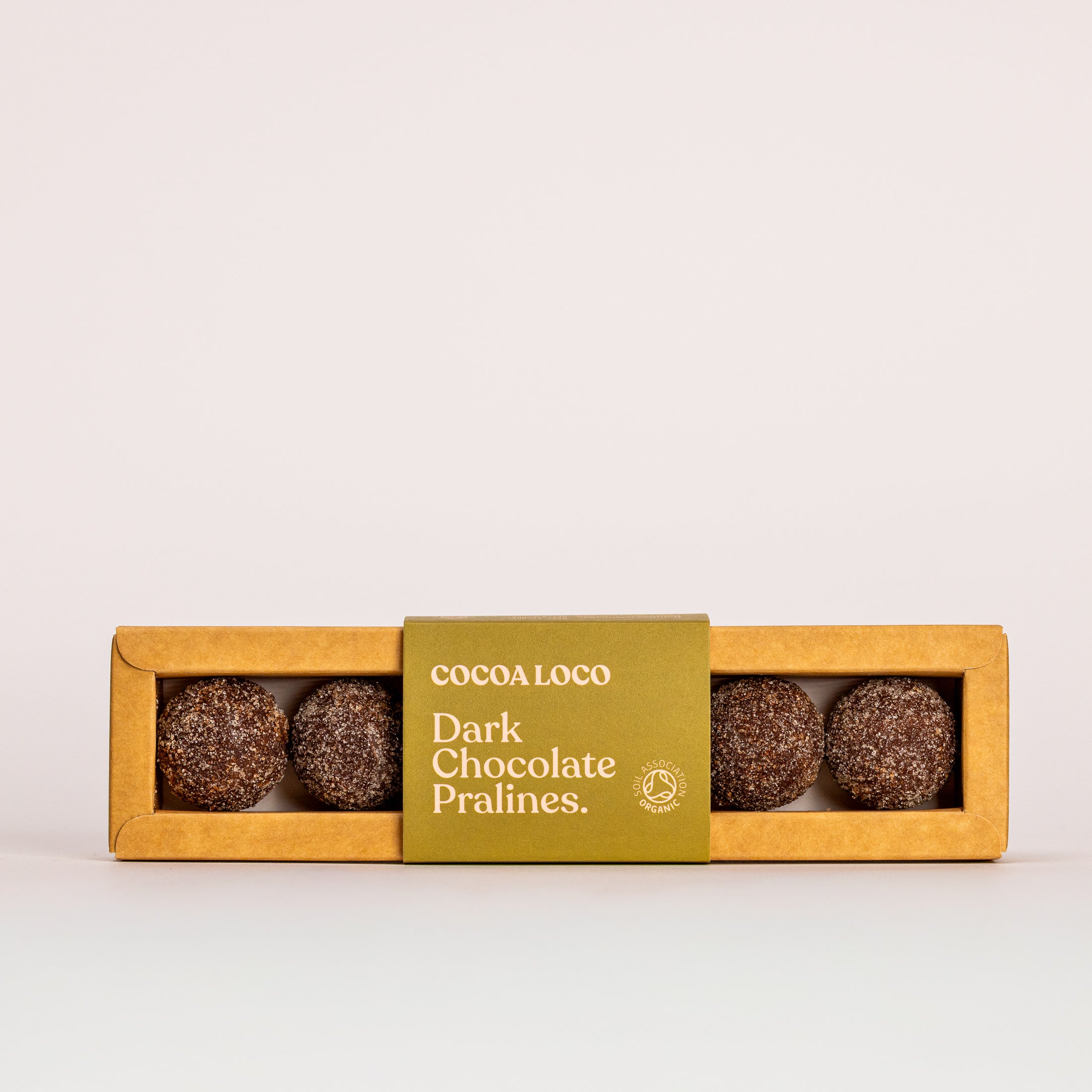 Dark Chocolate Praline Truffles