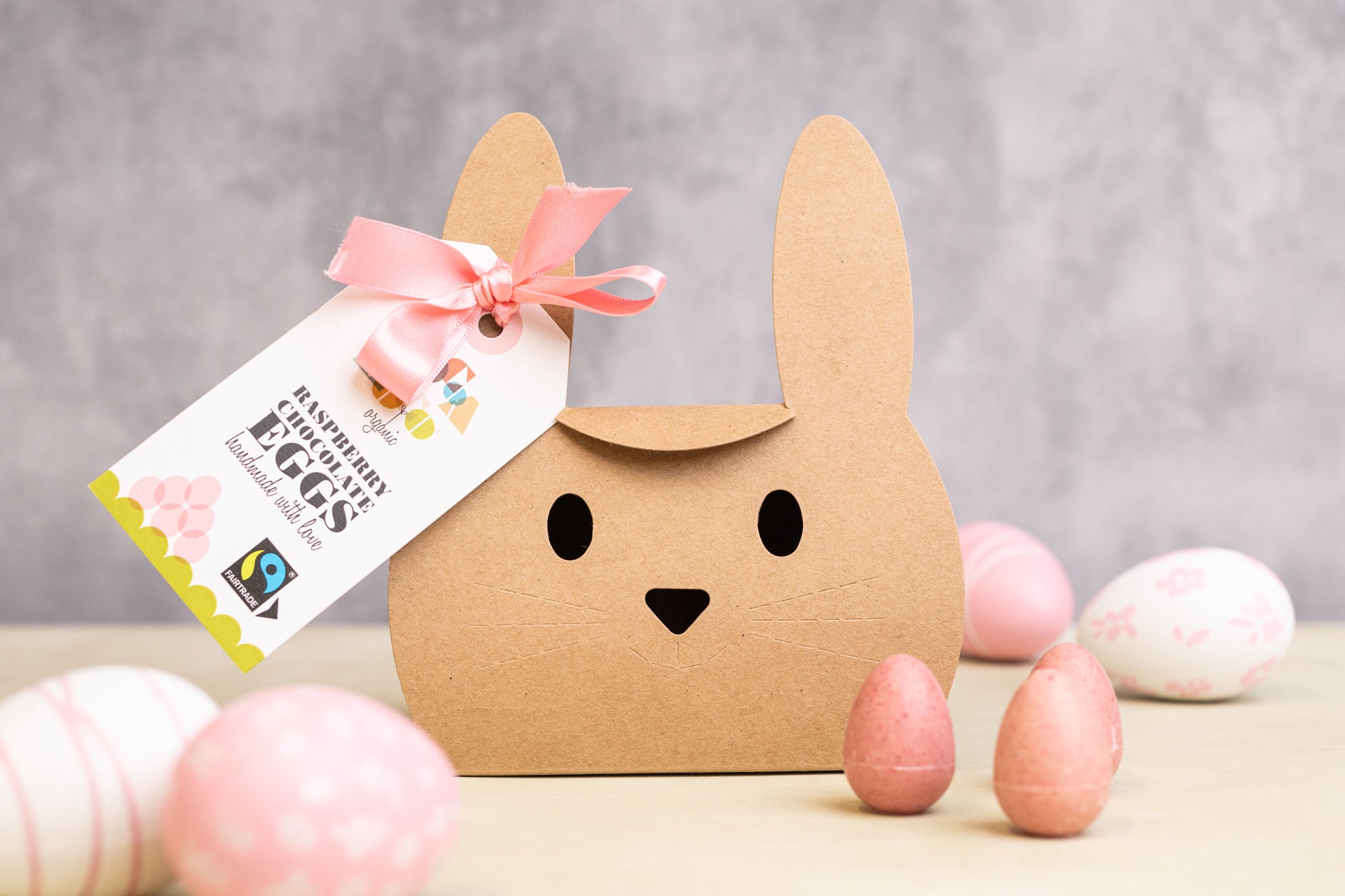 White Chocolate & Raspberry Mini Eggs