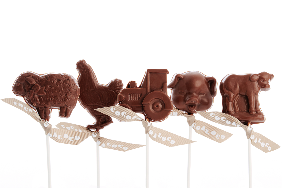 Chocolate Farmyard Lolly Milk