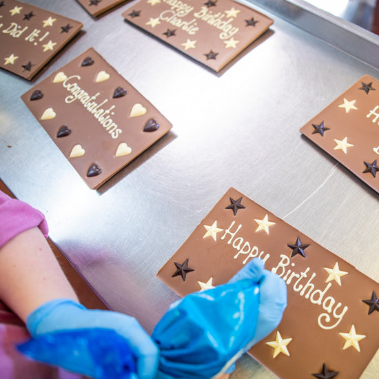 Personalised Chocolate Message Slab